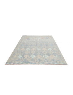 Kilim 173x237 Cm Kilim, Afghanistan, Hand-carded Wool (warp: 2