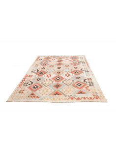 Kilim 185x252 Cm Kilim, Afghanistan, Hand-carded Wool (warp: 2