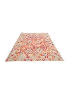 Kilim 182x231 Cm Kilim, Afghanistan, Lana Cardata A Mano, 2