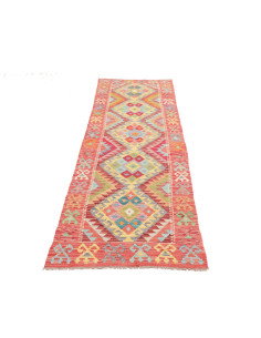 Kilim 76x250 Cm Kilim Afghanistan, Hand-carded Wool (warp: 2