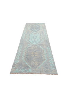 Kilim 88x298 Cm Kilim, Afghanistan, Hand-carded Wool, Cotton 2