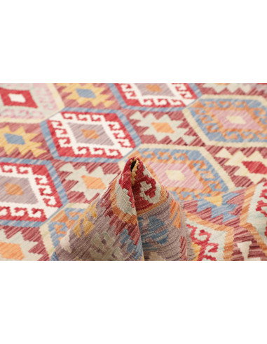 Kilim 169x248 Cm Kilim Afghanistan, Hand-carded Wool, Cotton
