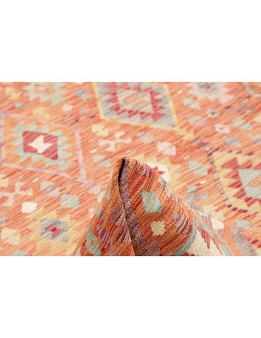 Kilim 175x249 Cm Kilim Afgano In Lana Cardata A Mano