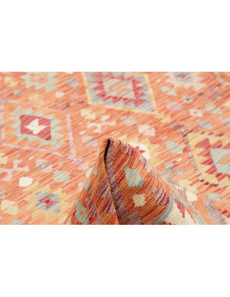 Kilim 175x249 Cm Kilim Afgano In Lana Cardata A Mano