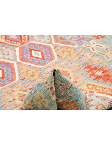 Kilim 180x250 Cm Kilim Afghanistan Lana Cardata A Mano
