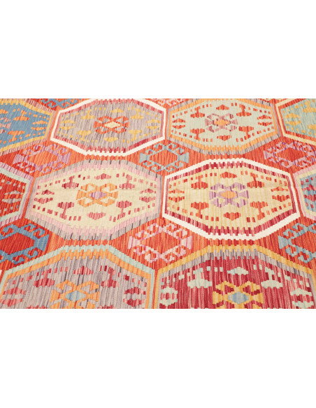 Kilim 184x258 Cm Kilim, Afghanistan, Hand-carded Wool (warp: