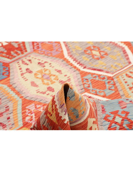 Kilim 184x258 Cm Kilim, Afghanistan, Hand-carded Wool (warp:
