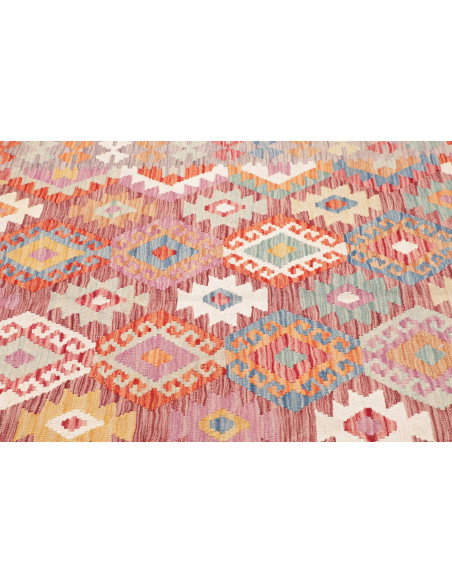 Kilim 174x241 Cm Kilim Afghanistan, Lana Cardata A Mano,