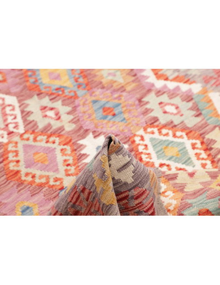 Kilim 174x241 Cm Kilim Afghanistan, Hand-carded Wool, Cotton