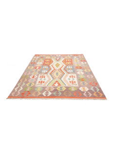 Kilim 186x246 Cm Kilim Afghanistan, Hand-carded Wool 2