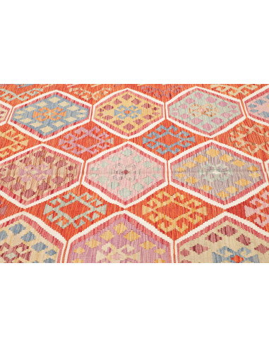 Kilim 168x250 Cm Kilim Afghanistan Lana Cardata A Mano