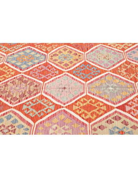 Kilim 168x250 Cm Kilim Afghanistan Lana Cardata A Mano