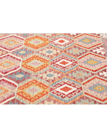 Kilim 179x243 Cm Kilim, Afghanistan, Lana Cardata A Mano