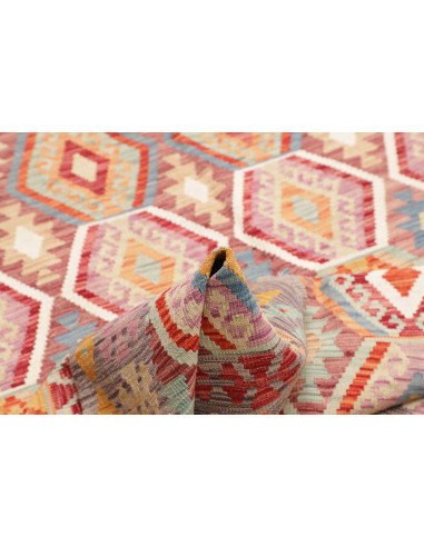 Kilim 179x243 Cm Kilim, Afghanistan, Lana Cardata A Mano