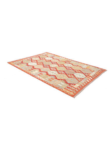 Kilim 168x240 Cm Kilim Afghanistan Lana Cardata A Mano