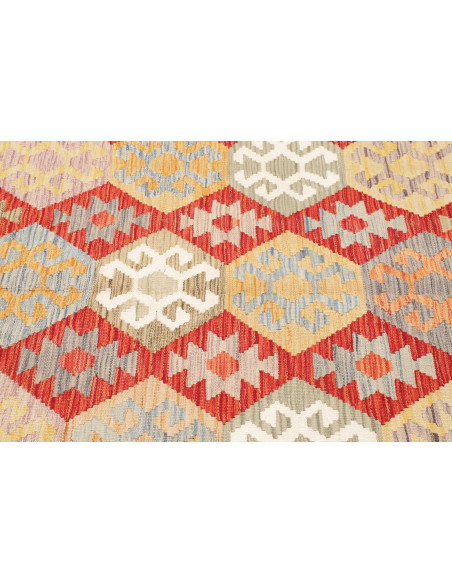 Kilim 168x240 Cm Kilim Afghanistan Lana Cardata A Mano
