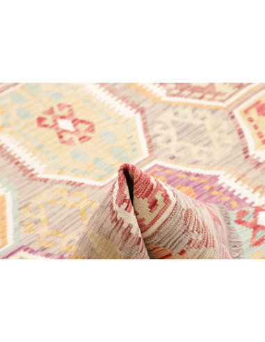 Kilim 174x247 Cm Kilim, Afghanistan, Hand-carded Wool (warp: