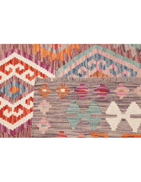 Kilim 204x209 Cm Kilim, Afghanistan, Lana Cardata A Mano