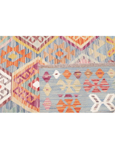 Kilim 198x192 Cm Afghan Kilim Wool