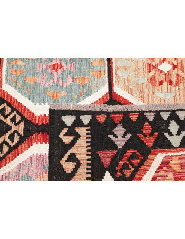 Kilim 197x197 Cm Kilim, Afghanistan, Hand-carded Wool (warp: