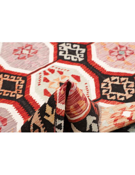 Kilim 197x197 Cm Kilim, Afghanistan, Hand-carded Wool (warp: