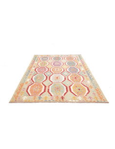 Kilim 177x245 Cm Kilim Afghanistan, Hand-carded Wool 2