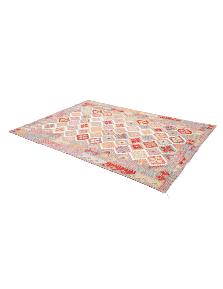 Kilim 169x234 Cm Kilim, Afghanistan, Lana Cardata A Mano