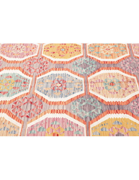 Kilim 173x241 Cm Kilim, Afghanistan, Lana Cardata A Mano