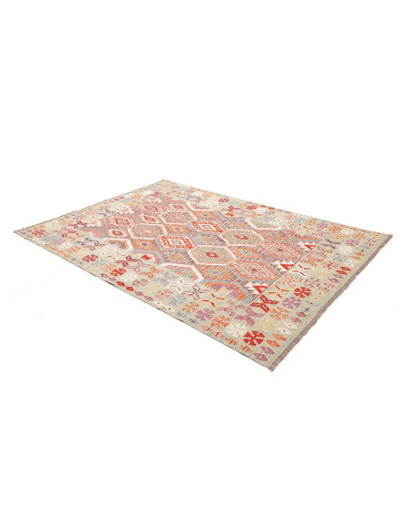 Kilim 179x250 Cm Kilim, Afghanistan, Hand-carded Wool (warp: