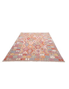 Kilim 171x249 Cm Kilim Afghanistan, Hand-carded Wool (warp: 2