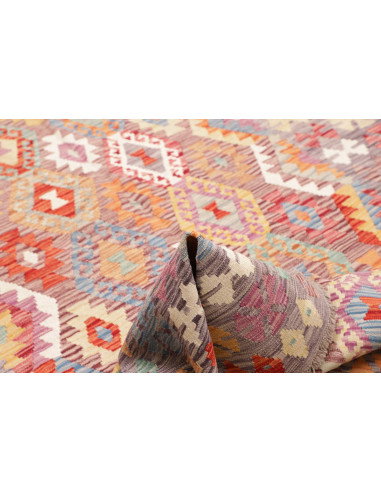 Kilim 171x249 Cm Kilim Afghanistan, Hand-carded Wool (warp: