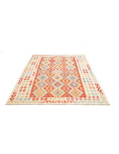 Kilim 176x242 Cm Kilim Afghanistan, Lana Cardata A Mano, 2