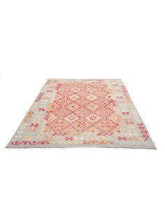 Kilim 177x246 Cm Kilim, Afghanistan, Lana Cardata A Mano, 2