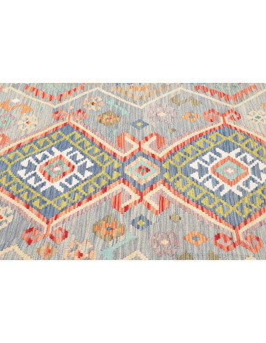 Kilim 146x206 Cm Kilim, Afghanistan, Hand-carded Wool,