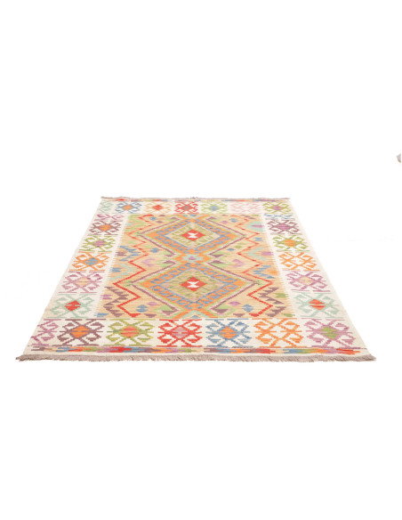 Kilim 148x192 Cm Kilim Afghanistan Hand-carded Wool Cotton
