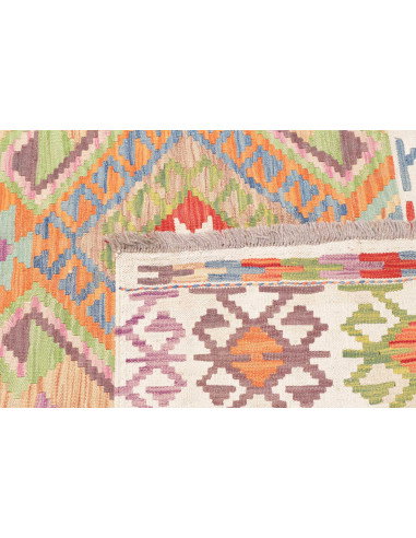 Kilim 148x192 Cm Kilim Afghanistan Lana Cardata A Mano