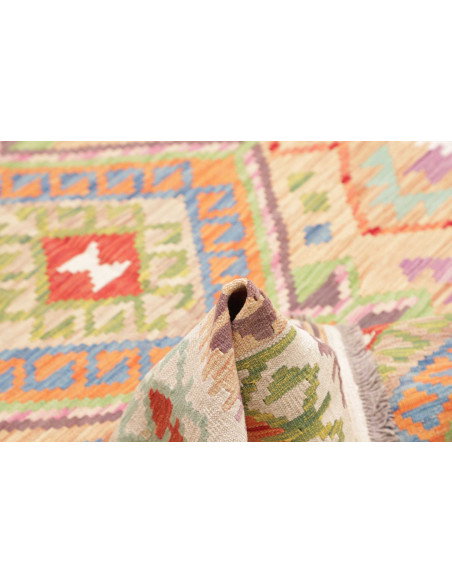 Kilim 148x192 Cm Kilim Afghanistan Lana Cardata A Mano