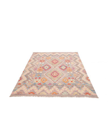 Kilim 149x201 Cm Kilim, Afghanistan, Hand-carded Wool (warp: