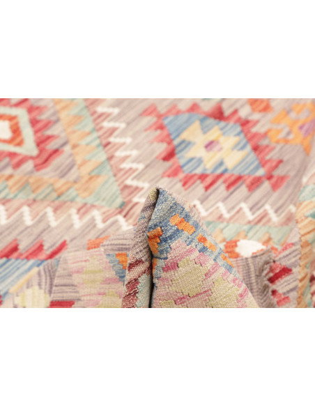 Kilim 149x201 Cm Kilim, Afghanistan, Lana Cardata A Mano