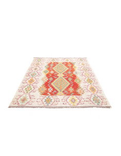 Kilim 150x200 Cm Kilim Afghanistan, Hand-carded Wool (warp: 2