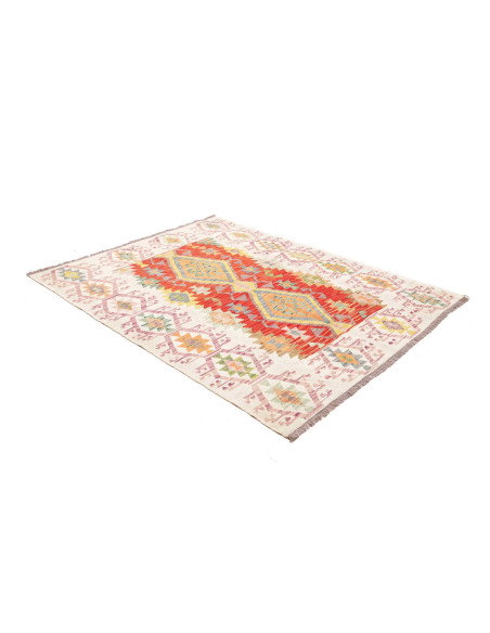 Kilim 150x200 Cm Kilim Afghanistan, Hand-carded Wool (warp: