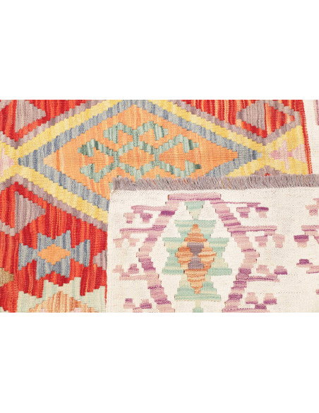 Kilim 150x200 Cm Kilim Afghanistan, Hand-carded Wool (warp: