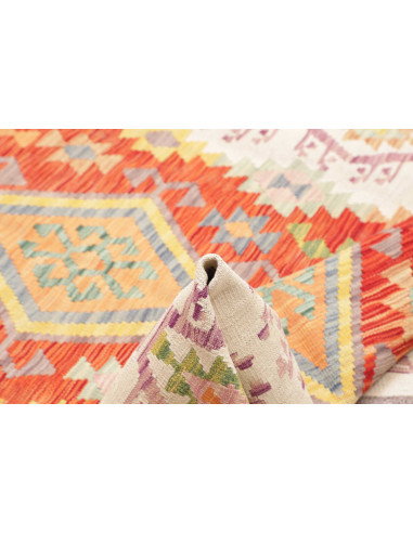 Kilim 150x200 Cm Kilim Afghanistan, Hand-carded Wool (warp: