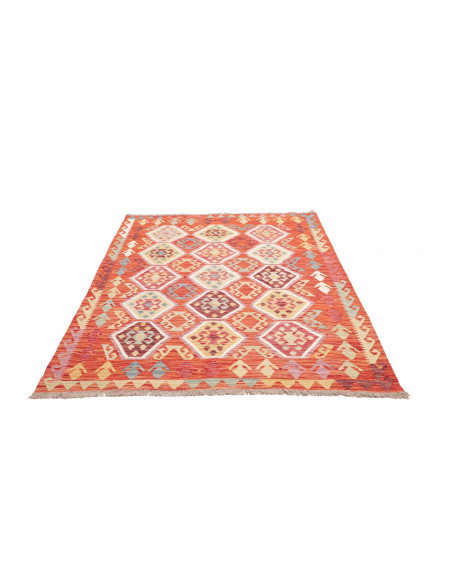 Kilim 149x200 Cm Kilim Afghanistan, Hand-carded Wool