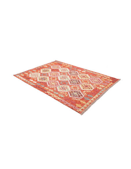 Kilim 149x200 Cm Kilim Afghanistan, Hand-carded Wool