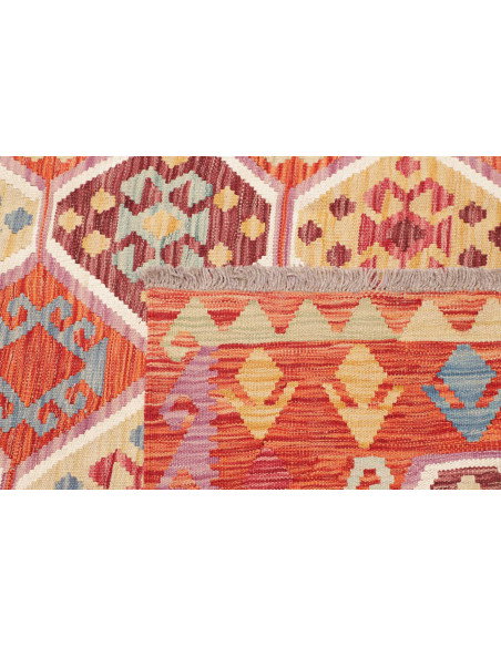 Kilim 149x200 Cm Kilim Afghanistan, Hand-carded Wool
