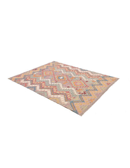 Kilim 150x196 Cm Kilim, Afghanistan, Lana Cardata A Mano,