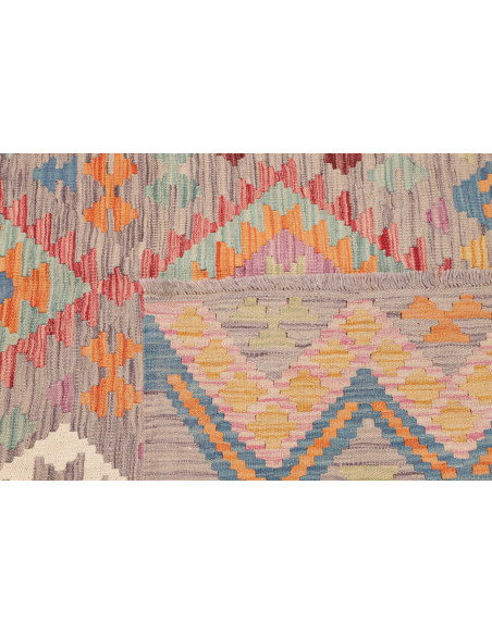 Kilim 150x196 Cm Kilim, Afghanistan, Lana Cardata A Mano,