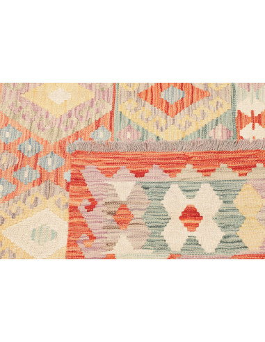 Kilim 150x193 Cm Kilim, Afghanistan, Hand-carded Wool