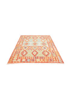 Kilim 153x201 Cm Kilim Afghanistan Hand-carded Wool (warp: 2